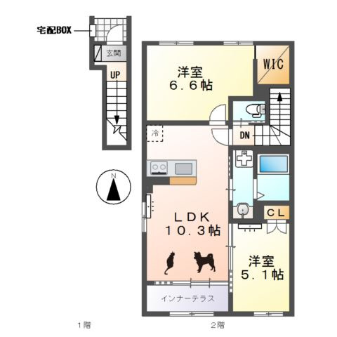 バリスタの間取り