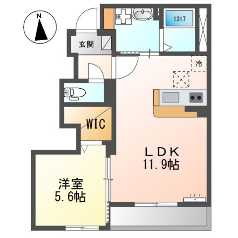 シャンペトルの間取り