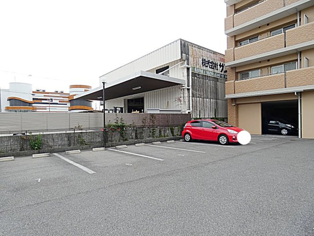 カシータス城下の駐車場
