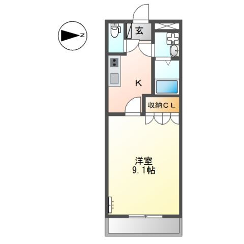 エスタシオンの間取り