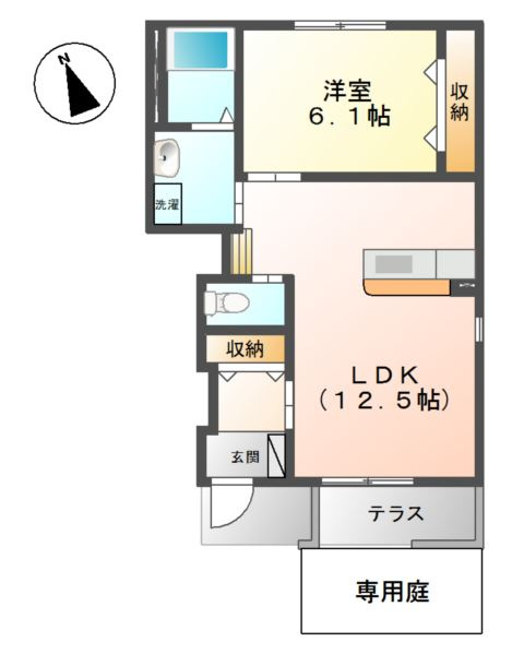 シュエットⅠ　の間取り