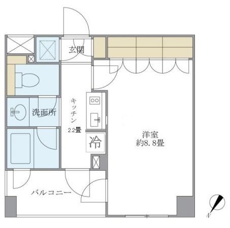 プレミアコート桜台の間取り