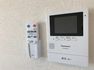 ソフィアの内装|カメラ付インターホン