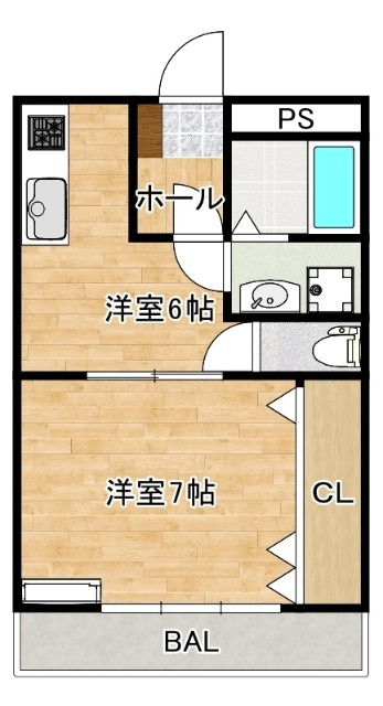 ルーチェもみじの間取り