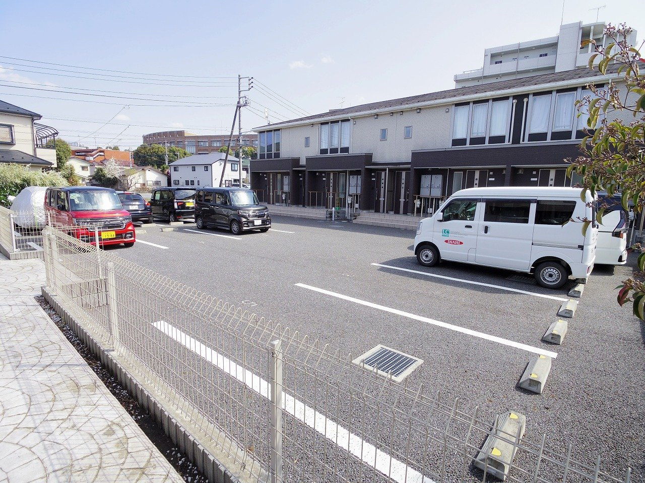 シュキュールＢの駐車場