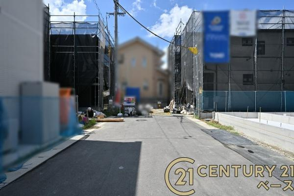 天理市平等坊町 ２号棟 ／新築一戸建の前面道路含む現地写真|■現地撮影写真■落ち着いた雰囲気の住宅地です！ぜひお気軽にお問い合わせください！