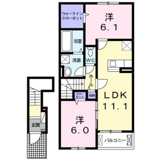 【間取り】 | ＷｅｓｔｅｒｌｙＧａｒｄｅｎⅡ