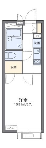 【間取り】 | レオパレスホーリー