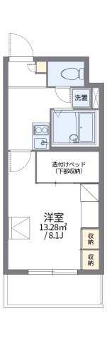 レオパレスパルコートＡの間取り