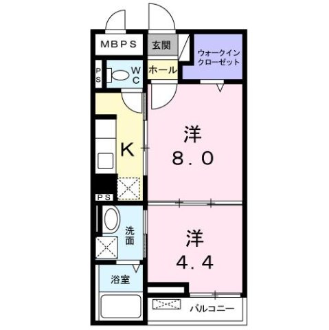 Ｇｌａｎｚ　Ｓａｋｕｒａの間取り
