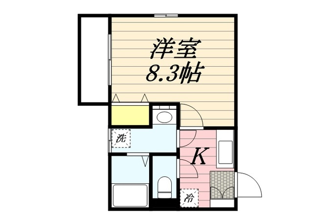リブレア津福本町A棟の間取り