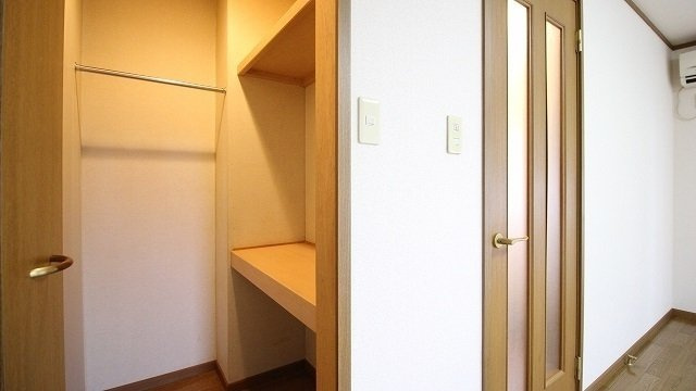 ラポールＡの収納|大きなものも収納できそうです