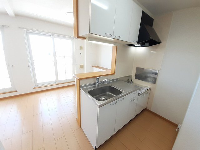 ベルクレイオⅠのキッチン|お料理しやすいキッチンです
