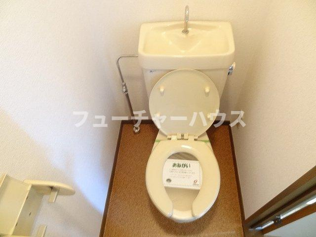 ヴィラマローネのトイレ