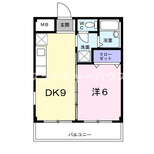 Ｈａｂｉｔａｔｉｏｎの間取り