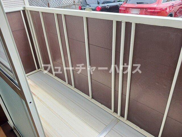 カーム山本Ⅰのバルコニー