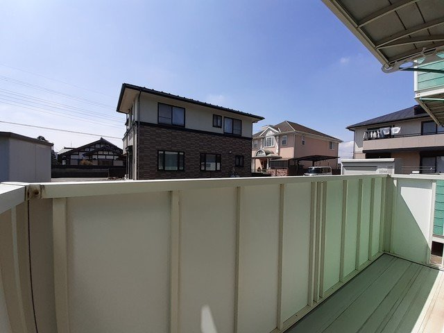 ロイヤルグリーンハイツのバルコニー