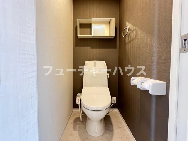 エスポア２３４のトイレ|シャワー付トイレ