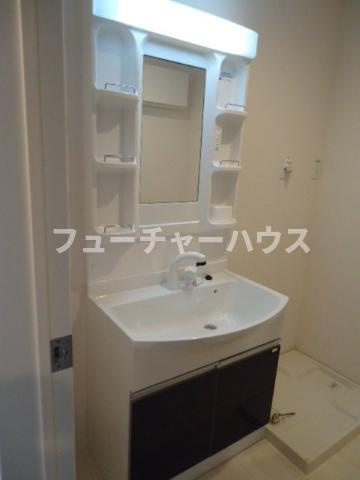 ラミアカーサの洗面所|洗髪洗面化粧台