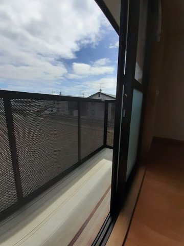 ミレニアムハイツのバルコニー
