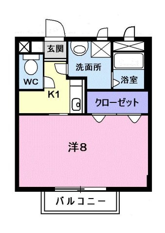 ミレニアムハイツの間取り