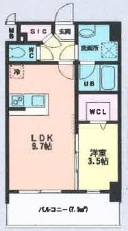 【間取り】 | ルッシェ天神東 S棟