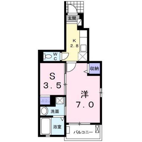 フェアリールゥーの間取り