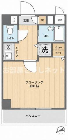 パークウェル目白【おとり物件なし】#学生・社会人にオススメ！初期費用分割払いOK！の間取り