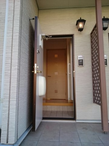 サンリットヒルⅡの玄関