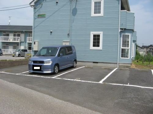 シティアサヒⅡの駐車場