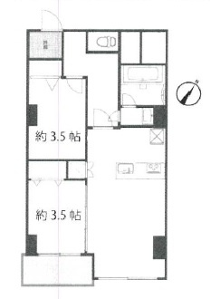 【間取り】 | メゾンドール高田馬場