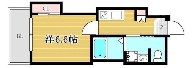 【間取り】 | t-smart博多オーケストラ通り