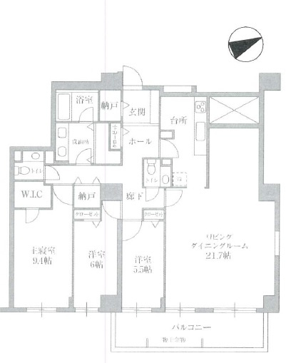 【間取り】 | エステ・スクエア成瀬壱番館