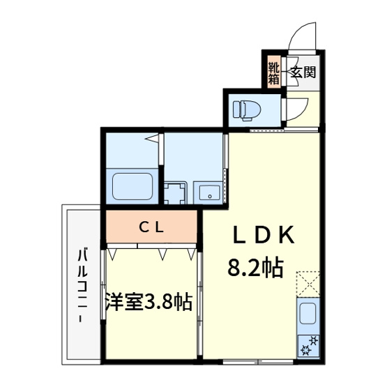 【間取り】 | THE　RESIDENCE　TAKATSUKI