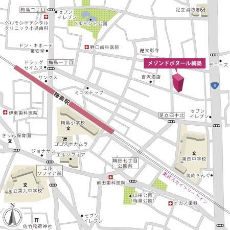 メゾンドボヌール梅島のその他
