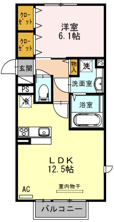 神戸6番館の間取り