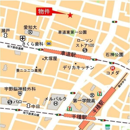 【地図】 | プレイズシード車道