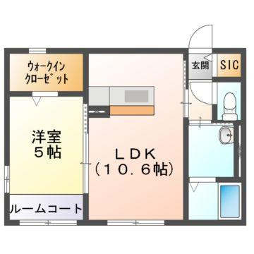 ジラソーレの間取り