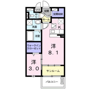 【間取り】 | ソル　レヴェンテ