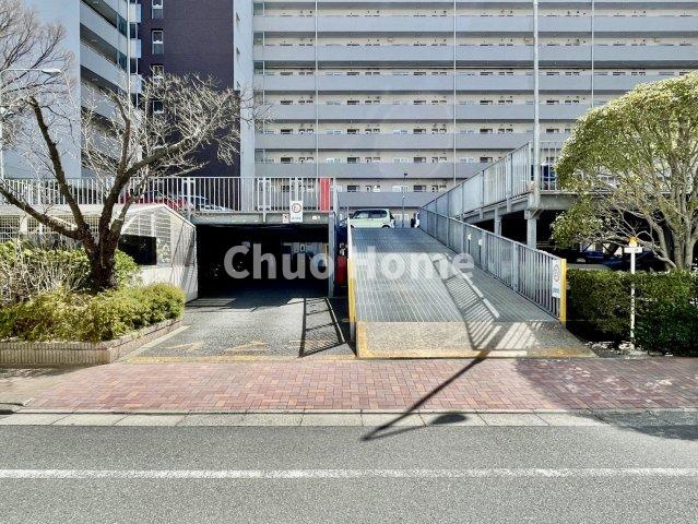 宇喜田住宅の駐車場|敷地内駐車場