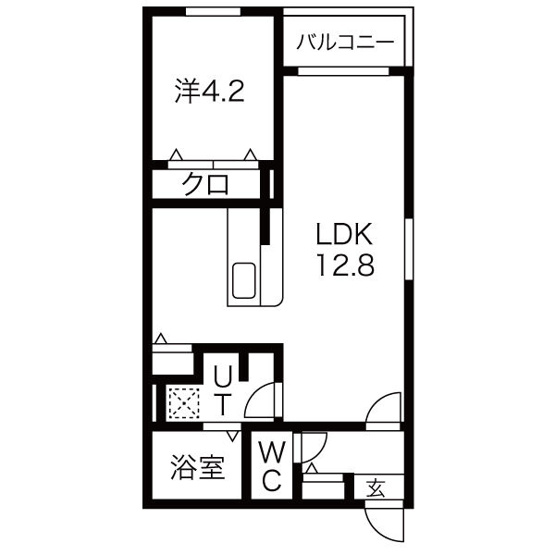 【間取り】 | Courage Square Ⅱ