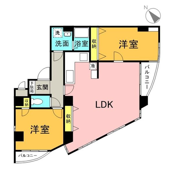 【間取り】 | TKボヌール