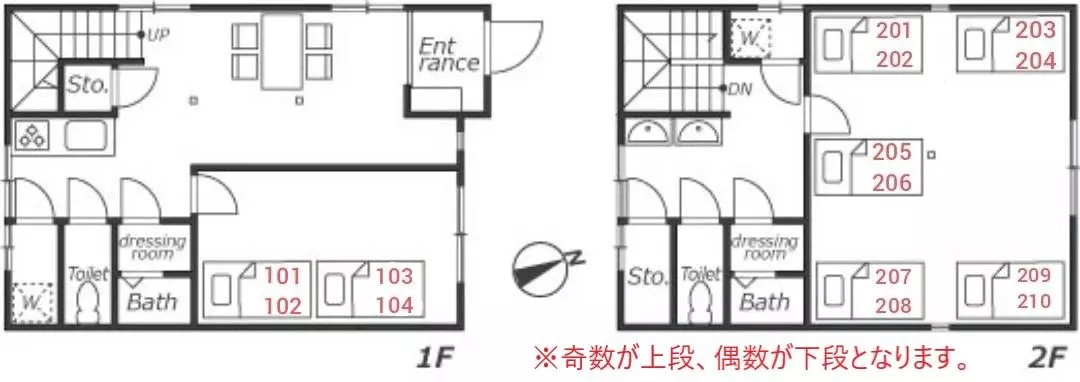 SB025 クロス中板橋2の間取り