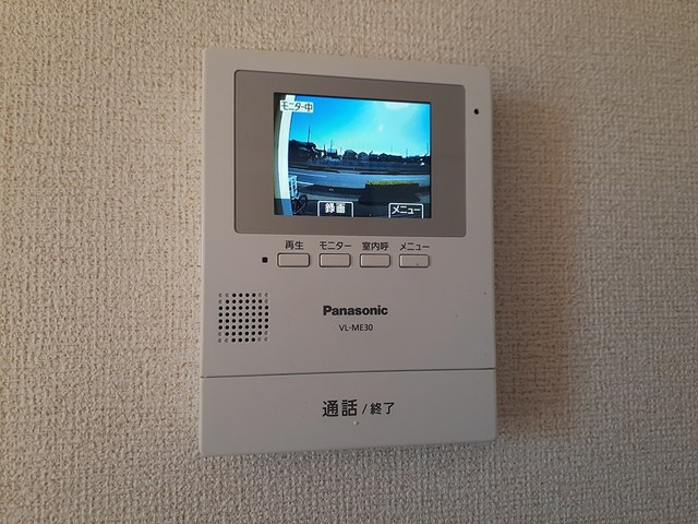 草加市新栄１丁目のアパートのセキュリティ