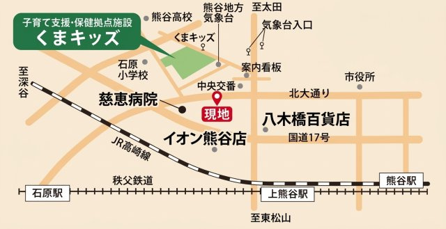 熊谷市本石一丁目139-1の一部　383坪