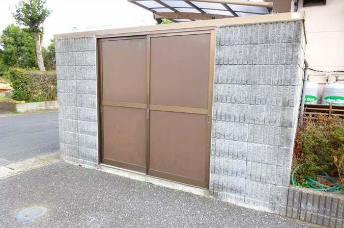 カーサヴィオレッタ　Aのその他共用部分|ゴミ置き場です