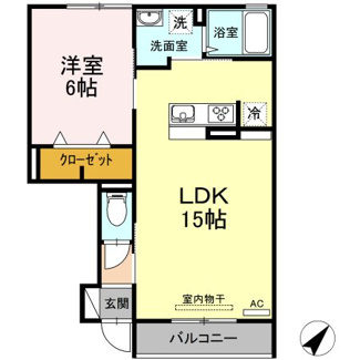 【間取り】 | グリーンテラス下東川津