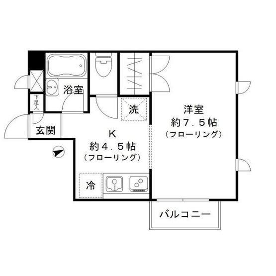 【間取り】 | ジュネス若林