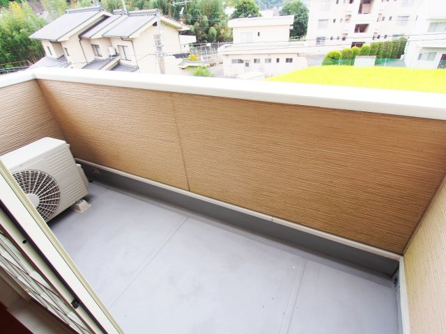 若葉Bのバルコニー