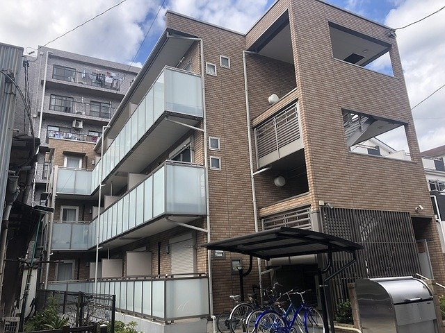クレイノフローラ大森南の外観|おしゃれな外観です